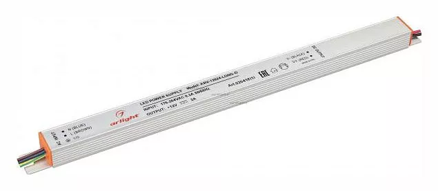 

Блок питания Arlight ARV-12024-Long-D 12V 24W IP20 2A 026418(1)