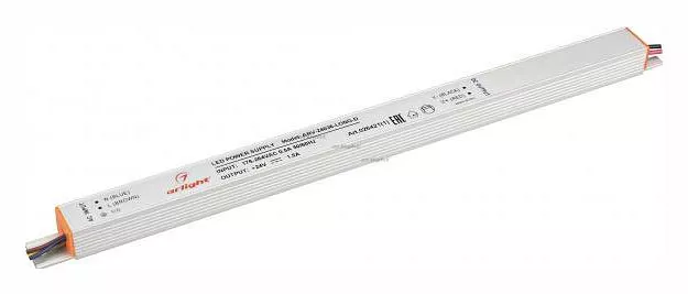 

Блок питания Arlight ARV-24036-Long-D 24V 36W IP20 1,5A 026421(1)