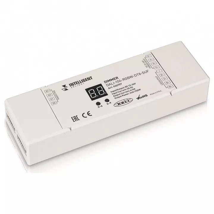 

Контроллер-регулятор цвета RGBW Arlight Intelligent 026757