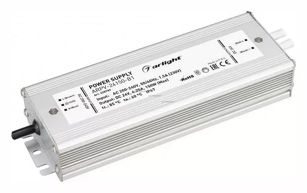 

Блок питания Arlight ARPV-24150-B1 24V 150W IP66 6,3A 028789