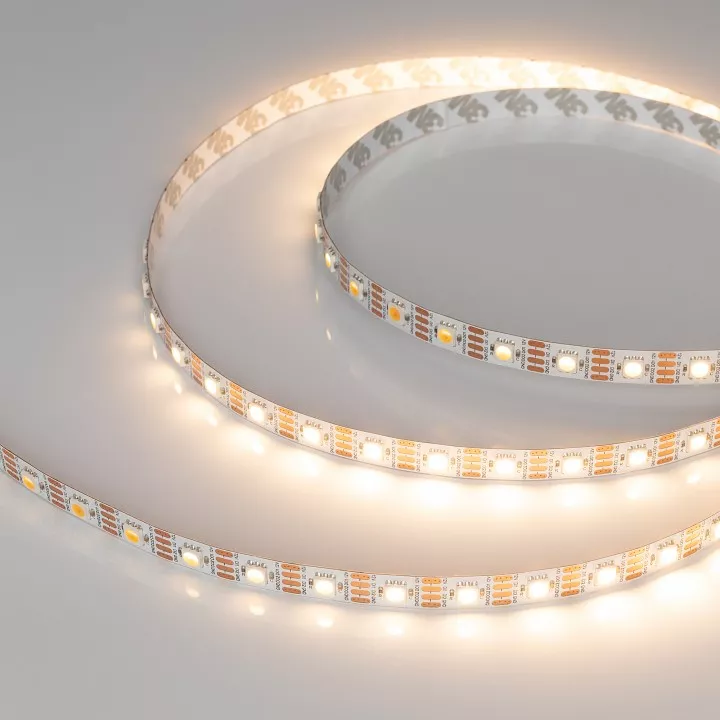 

Светодиодная лента Arlight 9,3W/m 60LED/m 5060SMD теплый белый 5M 033438