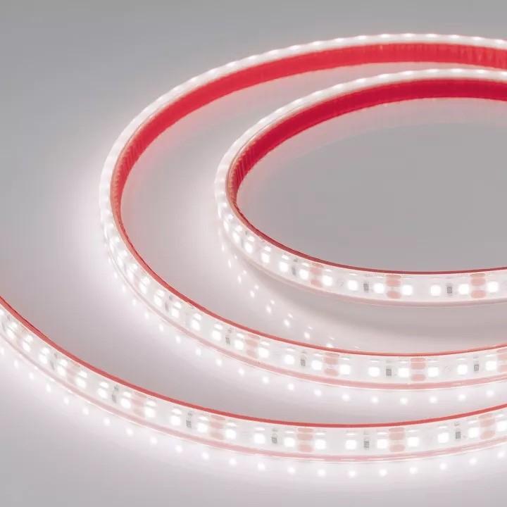 

Светодиодная влагозащищенная лента Arlight 9,6W/m 120LED/m 2835SMD холодный белый 5M 033784