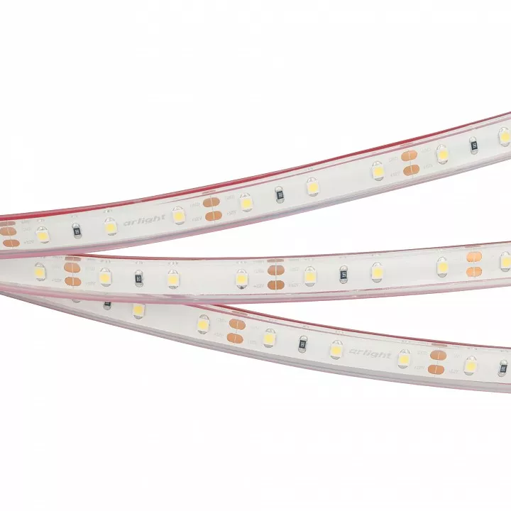 

Светодиодная влагозащищенная лента Arlight 4,8W/m 60LED/m 2835SMD холодный белый 5M 034006