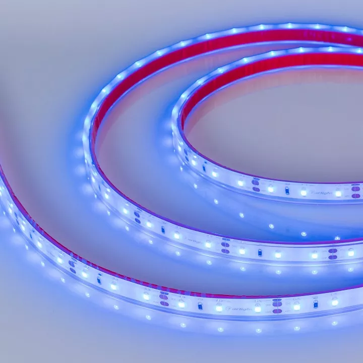

Светодиодная влагозащищенная лента Arlight 4,8W/m 60LED/m 2835SMD синий 5M 034012