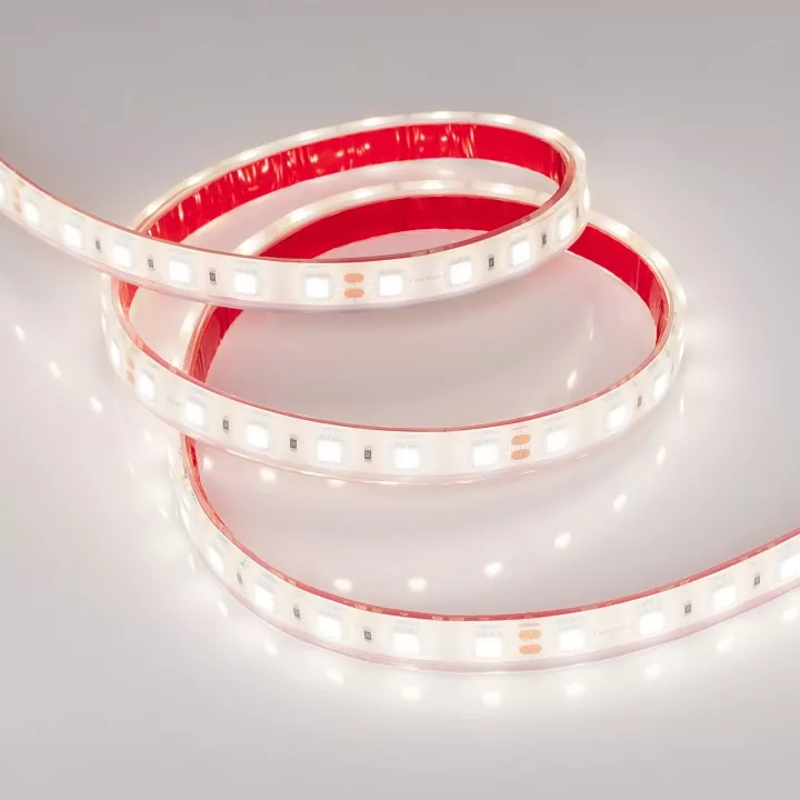 

Светодиодная влагозащищенная лента Arlight 14,4W/m 60LED/m 5060SMD дневной белый 5M 034034