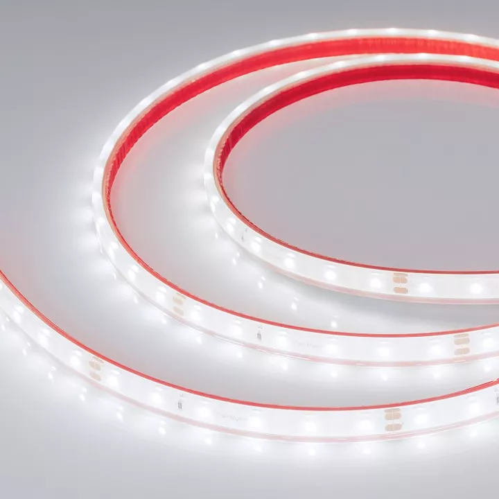 

Светодиодная влагозащищенная лента Arlight 4,8W/m 60LED/m 2835SMD холодный белый 5M 034157