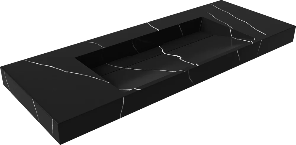  Раковина Armadi Art Flat Nero Marquina 120