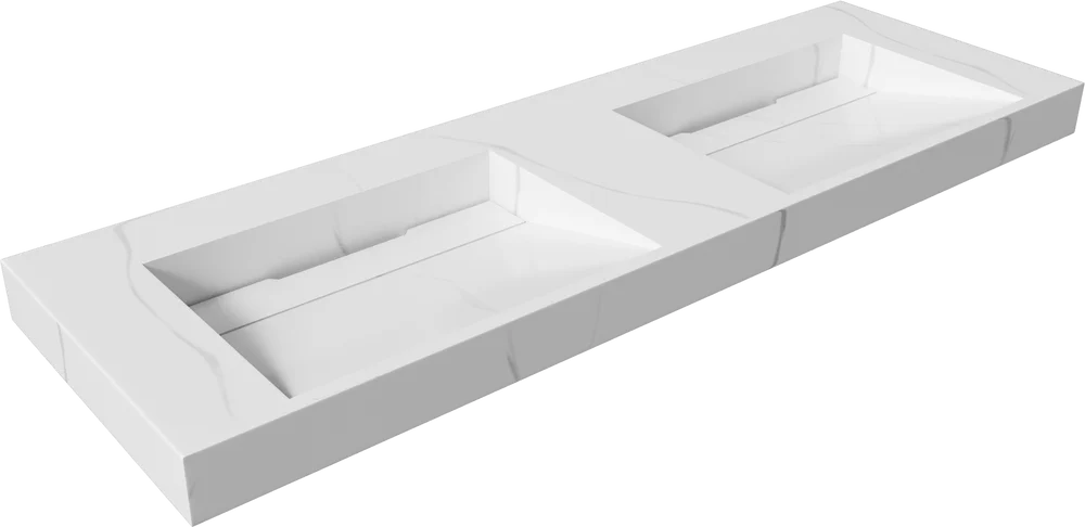 

Раковина Armadi Art Flat Calacatta 140