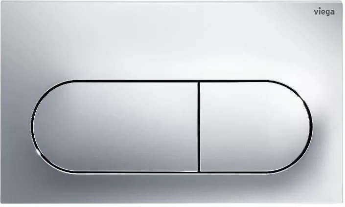 

773748 Prevista Панель смыва для унитазов Visign for Life 6, пластик, хром, модель 8602.1