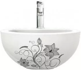 

Подвесная раковина Sanita luxe Art Flora (ARTSLWB10)