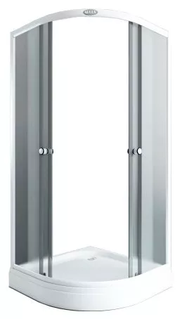Полукруглые душевые углы  Santehnika Room Душевой уголок Arcus  80 см (AS-301-8)