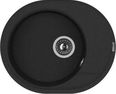 

Кухонная мойка Florentina Родос 58 черная матовая