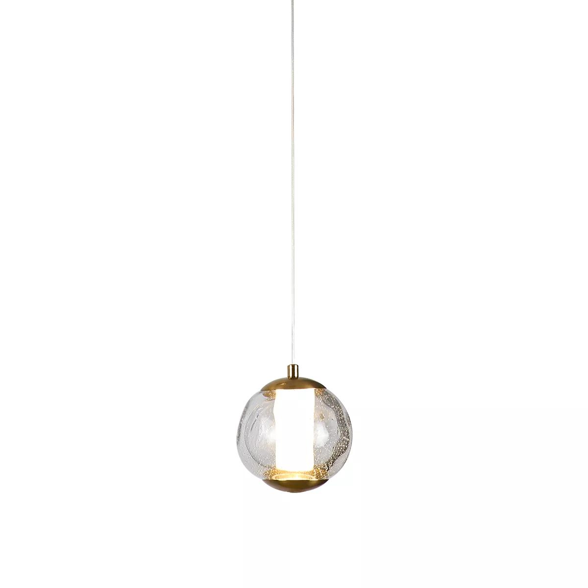 

Подвесной светильник Delight Collection OD2437-1 gold/clear