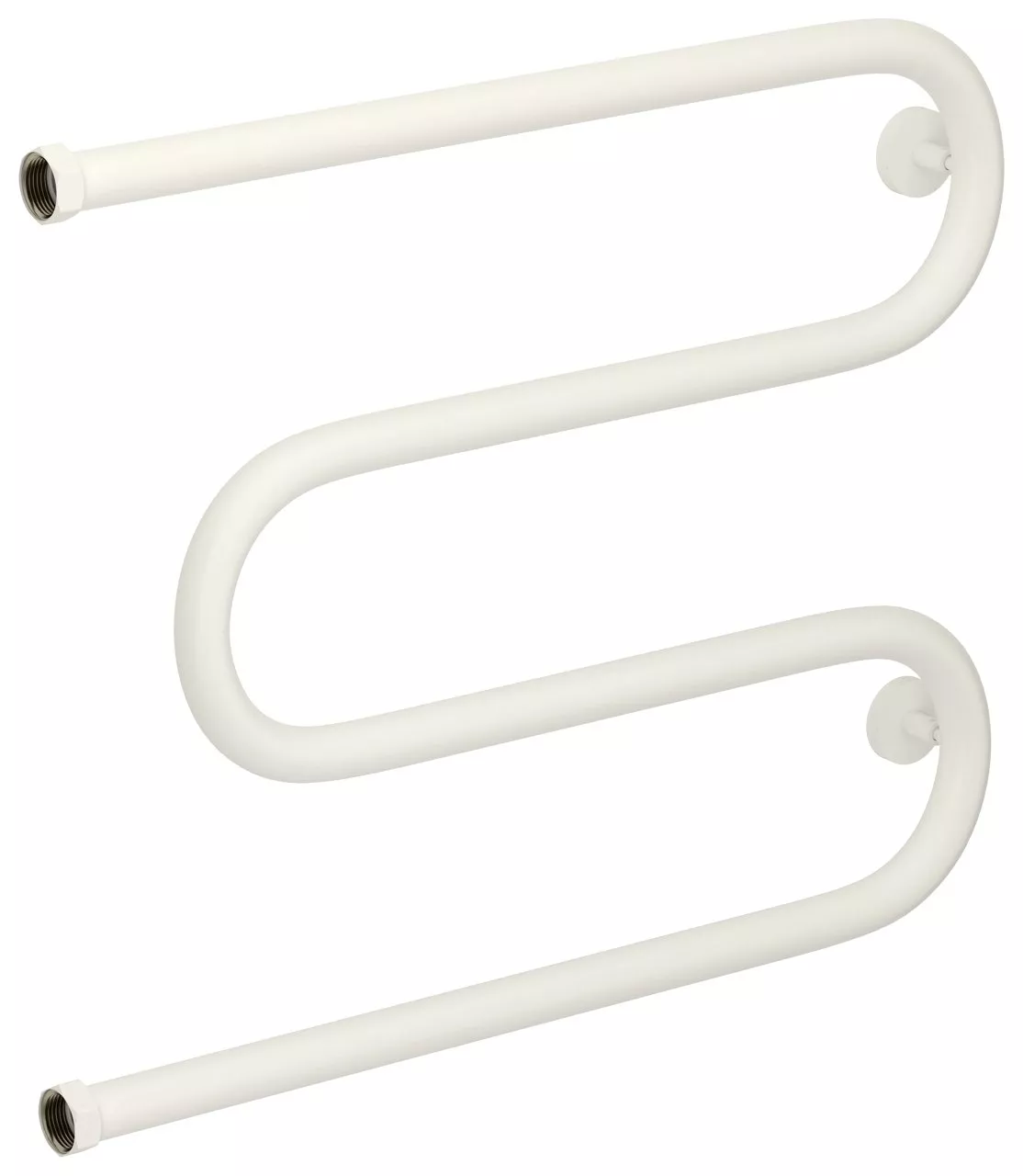 

Полотенцесушитель водяной ВПС "М-обр.+" 500х650 Н. Г. 1" (Матовый белый)