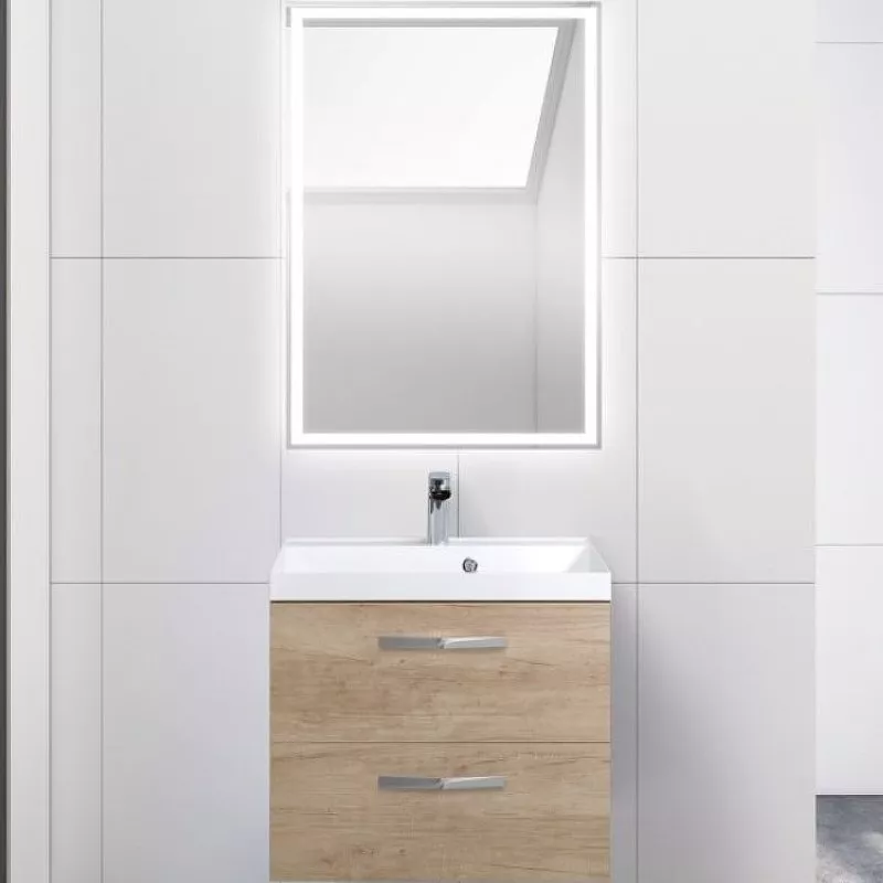 

Комплект мебели Belbagno Aurora 60 светлое дерево