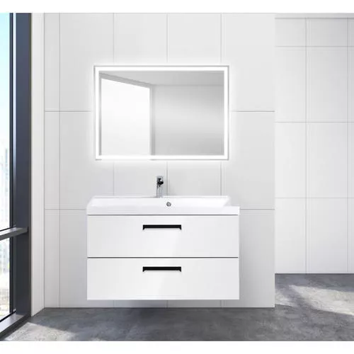 

Комплект мебели Belbagno Aurora 90 белый