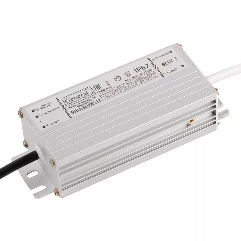 

Драйвер General GDLI-40-IP67-12 513200