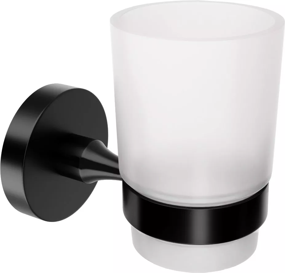 Стакан DECOR BANYO Alina Black A40 406 04