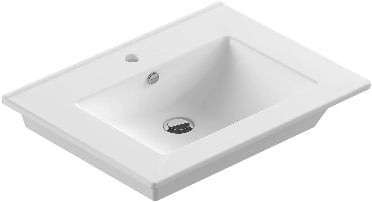 

Мебельная раковина Sanita luxe Quadro 75, Белый