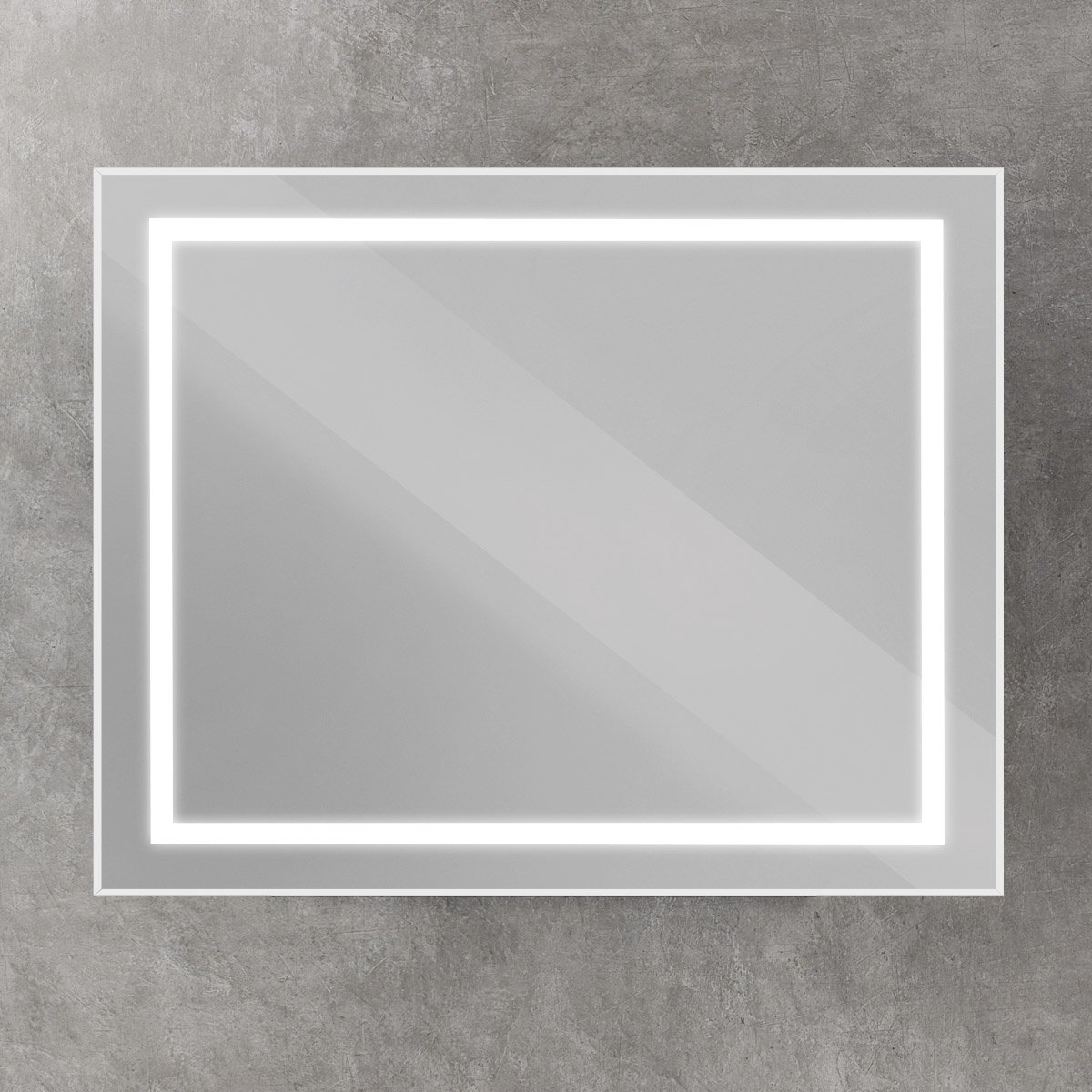 

Зеркало BelBagno Kraft 100x80 с подсветкой, сатин