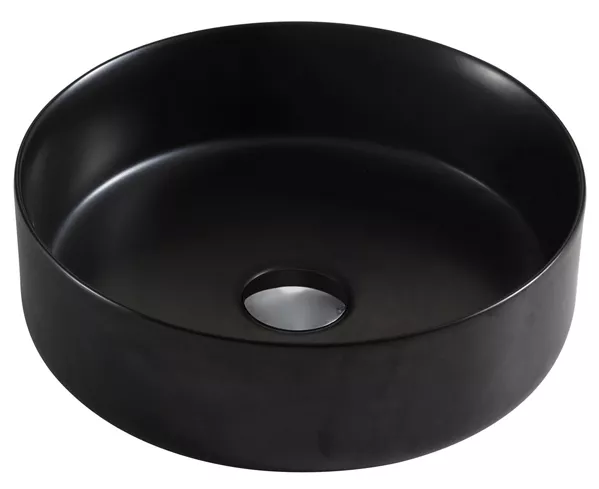 

Раковина накладная Azario 35.5 см черный матовый (AZ-3134-MB)