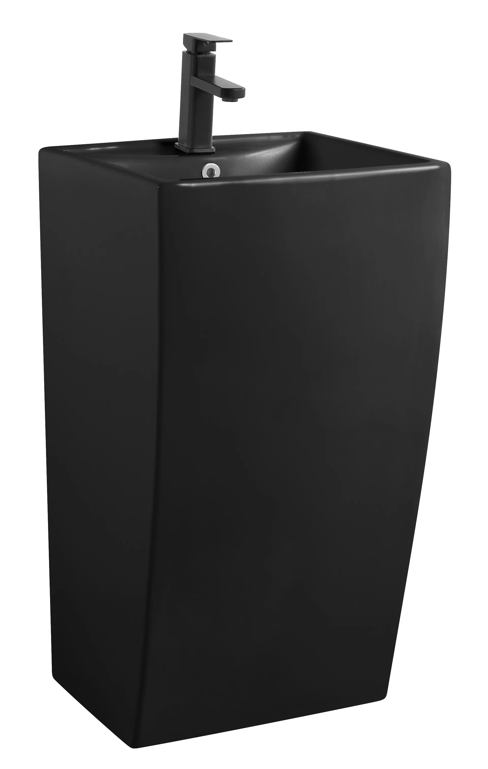 

Раковина напольная Azario COMELLA 48 см черный матовый (AZ-314MB)