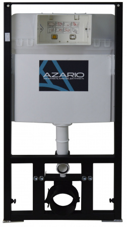 Инсталяция для подвесного унитаза Azario черный (AZ-8010-1000)