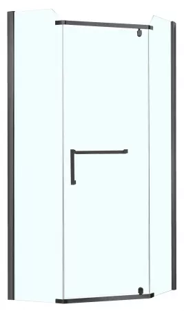 

Душевой уголок Azario Edmonton 90x90 черный, матовый (AZ-NNC3231-1 900 BLACK)