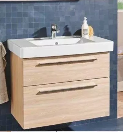 

Тумба под раковину Villeroy&Boch Verity Design 75 светлое дерево