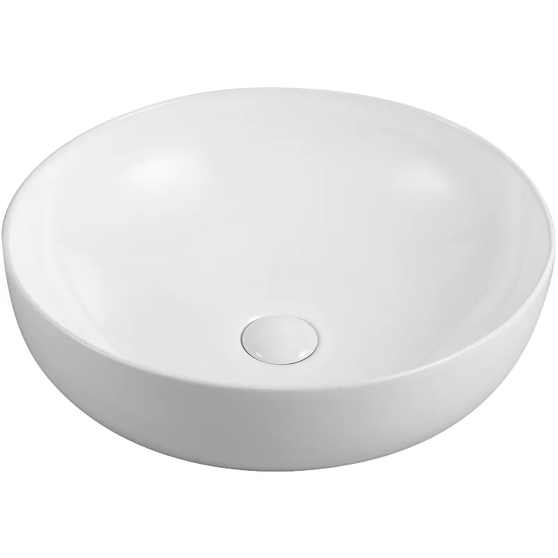 

Накладная раковина Orange 42 белая глянцевая