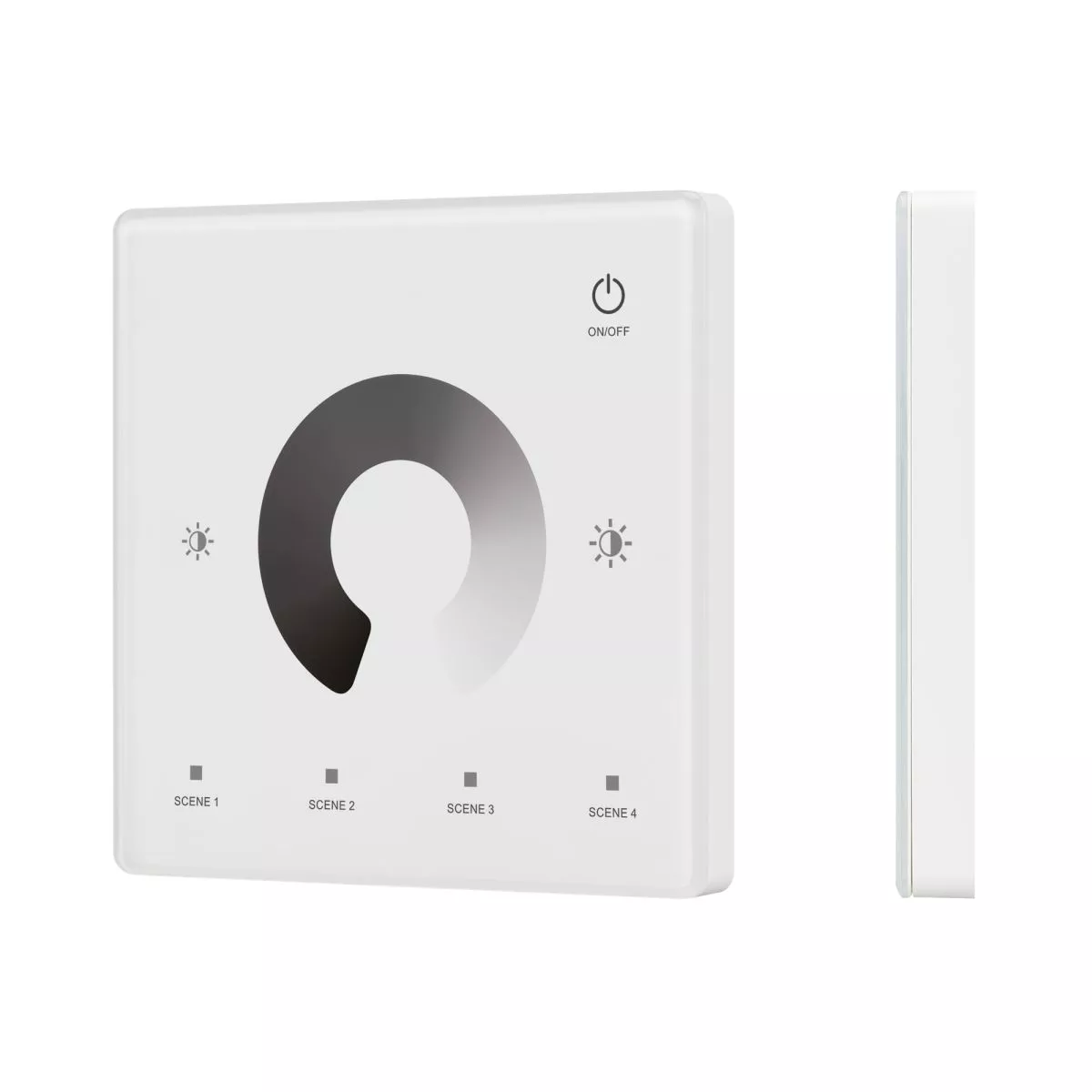 Сенсорная панель Arlight SMART-RF-801-11-1G-4SC-DIM белый (3V, 2.4G) накладная (IARL, IP20 Пластик) 050421