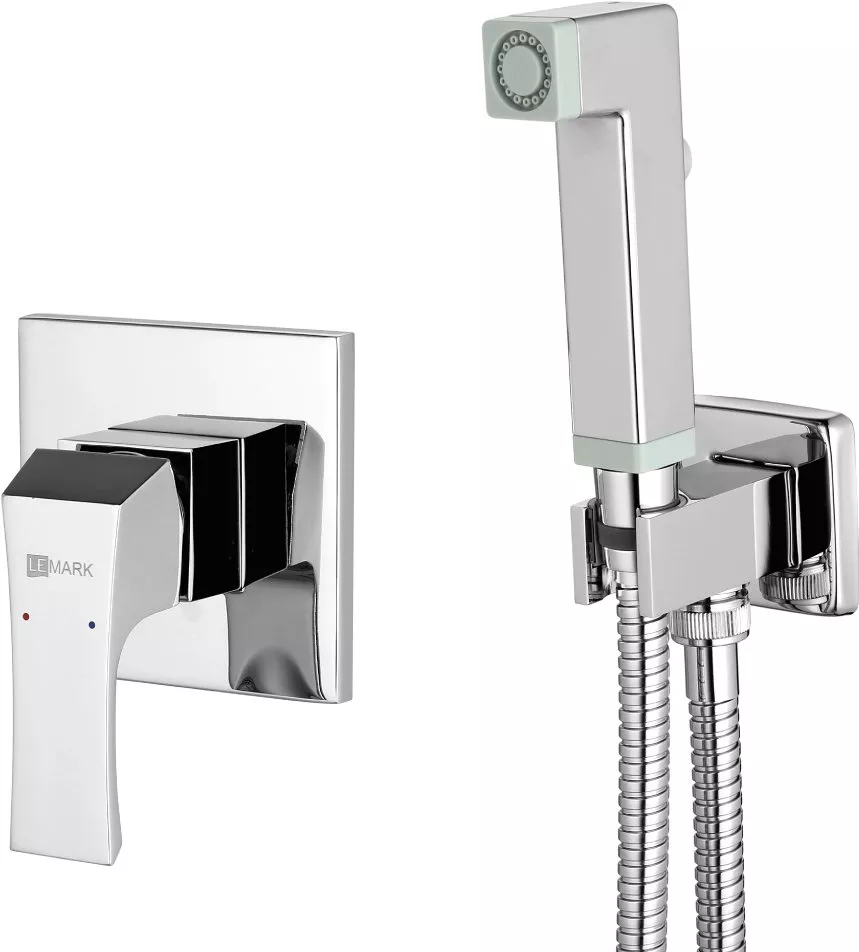 

Гигиенический душ Lemark Unit LM4519C со смесителем, С ВНУТРЕННЕЙ ЧАСТЬЮ