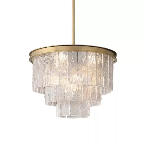 

Подвесная люстра Delight Collection Glace KG0998P-5R brass