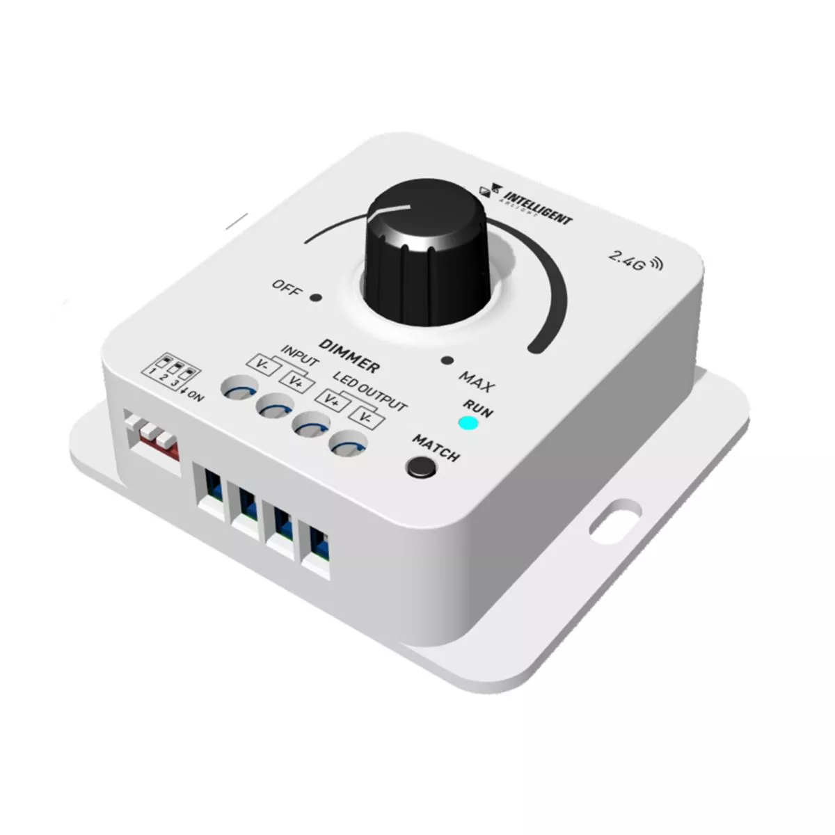 

Диммер Arlight SMART-PWM-101-32-DIM-SUF (12-48V, 1x8A, 2.4G) (IARL, IP20 Пластик) 050417