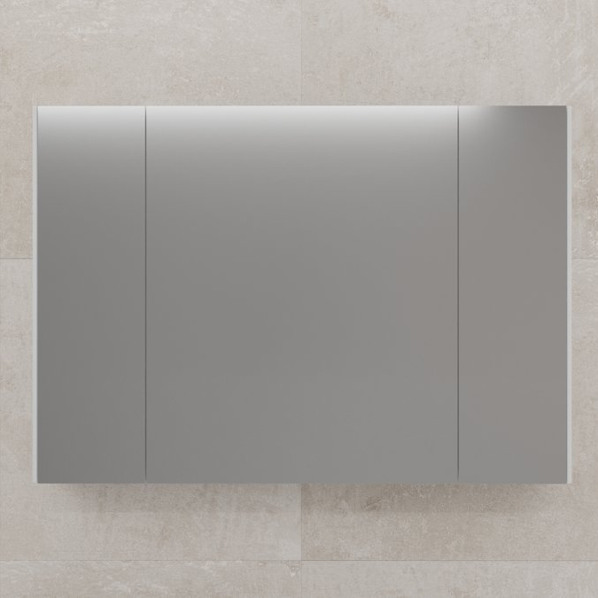 

Зеркальный шкаф "ЛИМА 100" эмаль, белый матовый