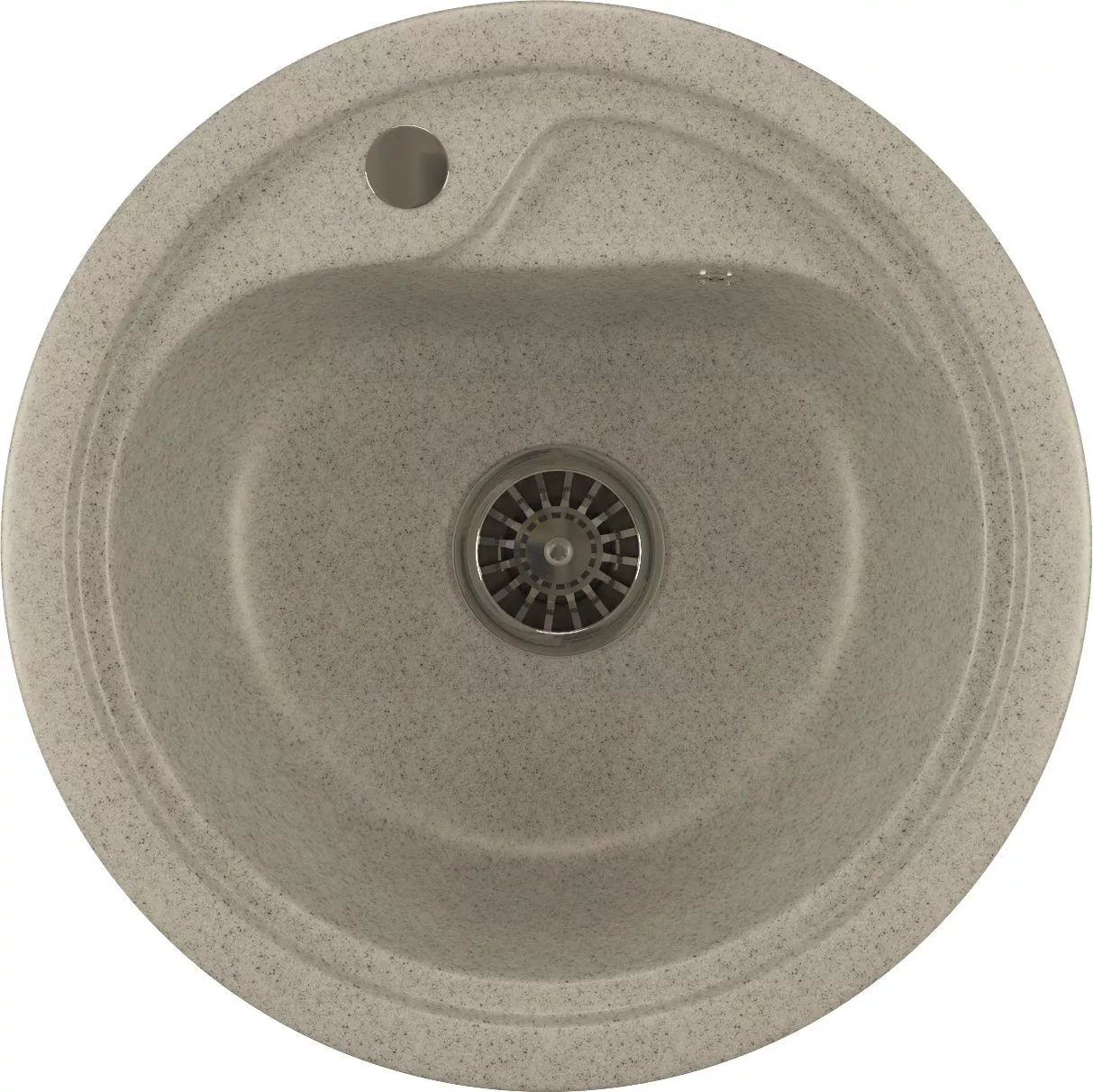 

Мойка из искусственного мрамора MIXLINE ML-GM10 44x44 (525061)