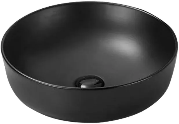 

Накладная раковина SantiLine SL-1054MB черный матовый