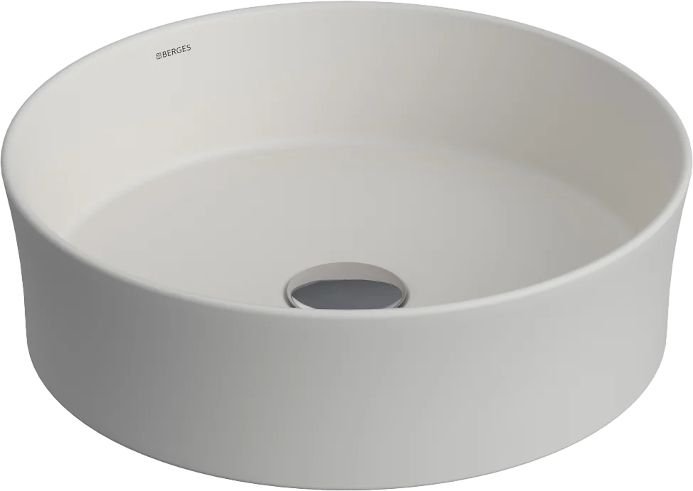 

Раковина накладная Berges Ego SL 38х38 белый матовый