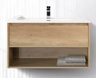 

Тумба с раковиной BelBagno Kraft 80 светлое дерево