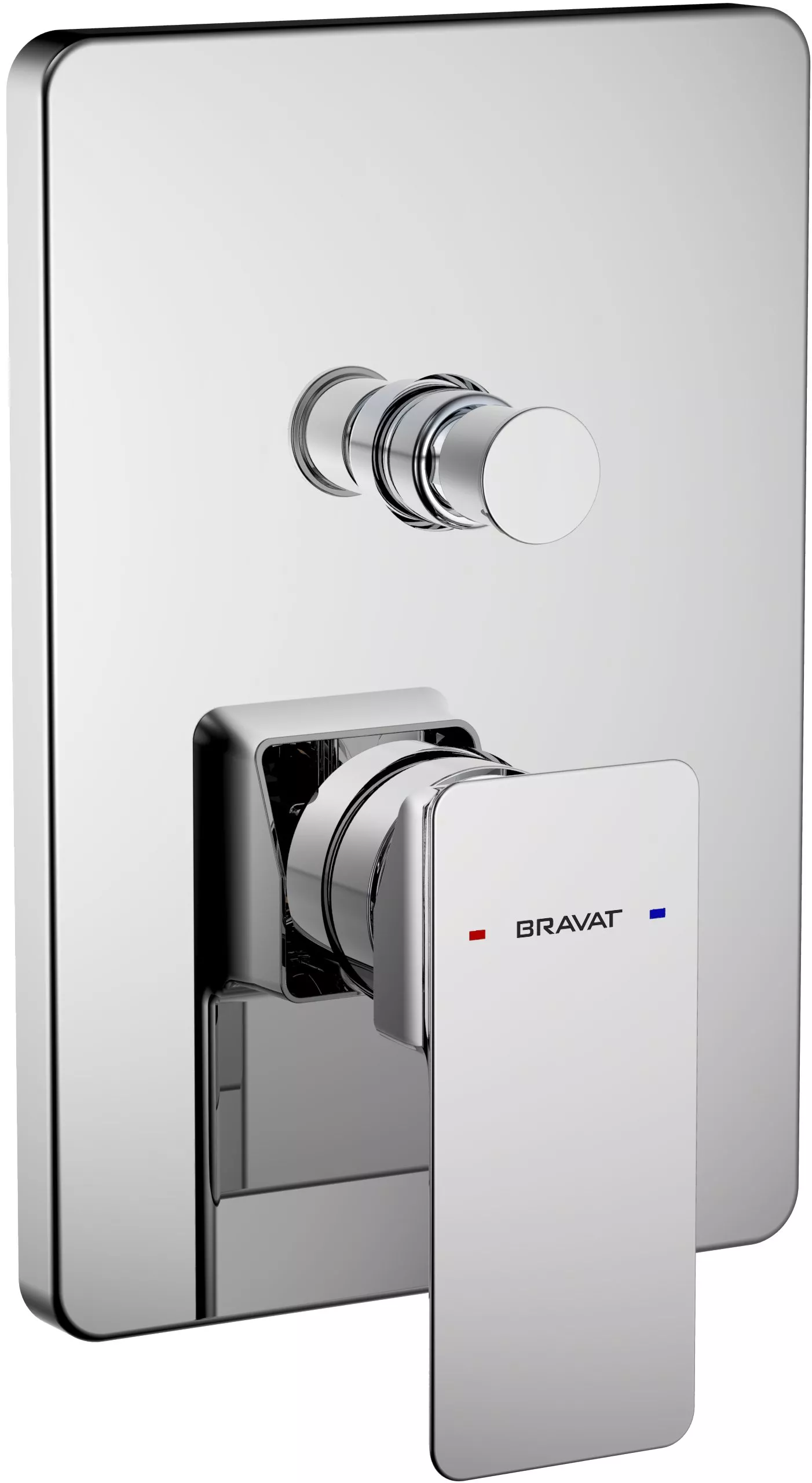 

Смеситель для ванны с душем Bravat Phillis PB856101CP-2-ENG хром