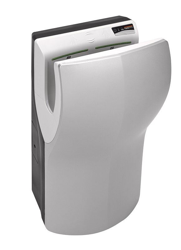 Mediclinics. Сушилка Dualflow Plus автоматическая, бесщеточный двигатель, фильтр HEPA. ABS. Цвет: м