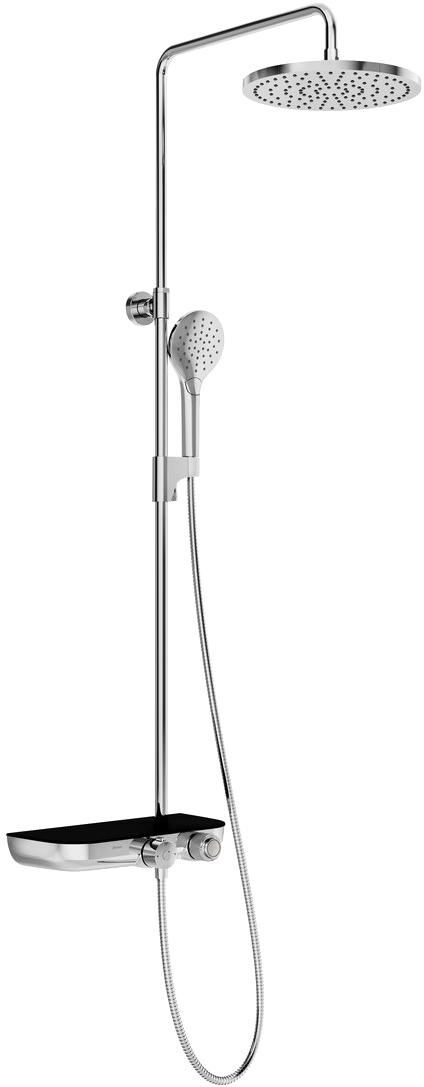 

Душевая стойка Ravak Termo 300 TE 094.02/150 хром, черная