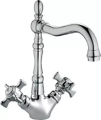 

Смеситель для кухонной мойки Rossinka Z02-72 хром