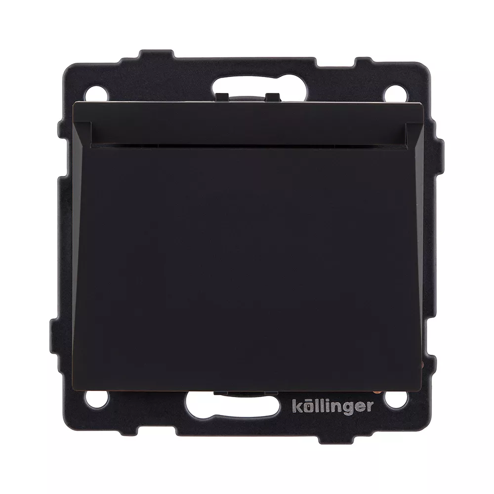Карточный выключатель механический, черный матовый Kollinger REA-041BM для Aspekt, Eleganz, Reflex