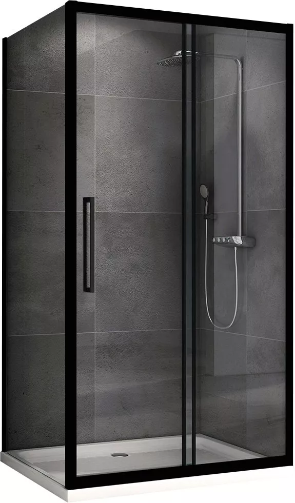 

Душевой уголок Abber Schwarzer Diamant AG30120BH-S70B 120х70, профиль черный, стекло прозрачное