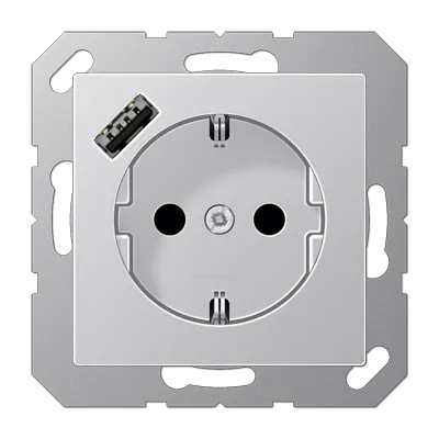 

Розетка 2K+З USB Typ A Jung A1520-18AAL