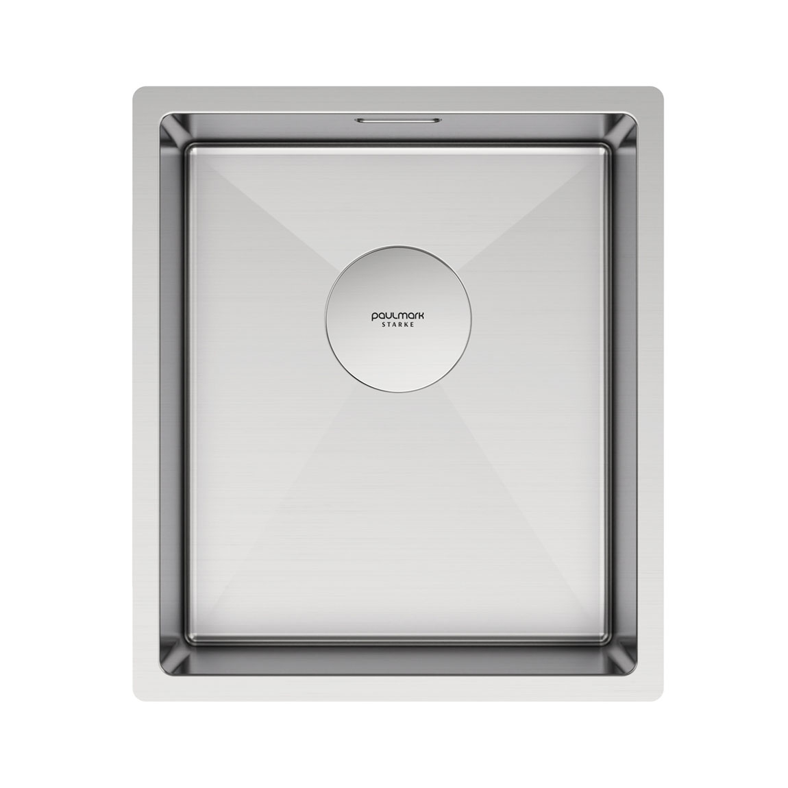 

Мойка кухонная Paulmark Next 38 Uni брашированная нержавеющая сталь