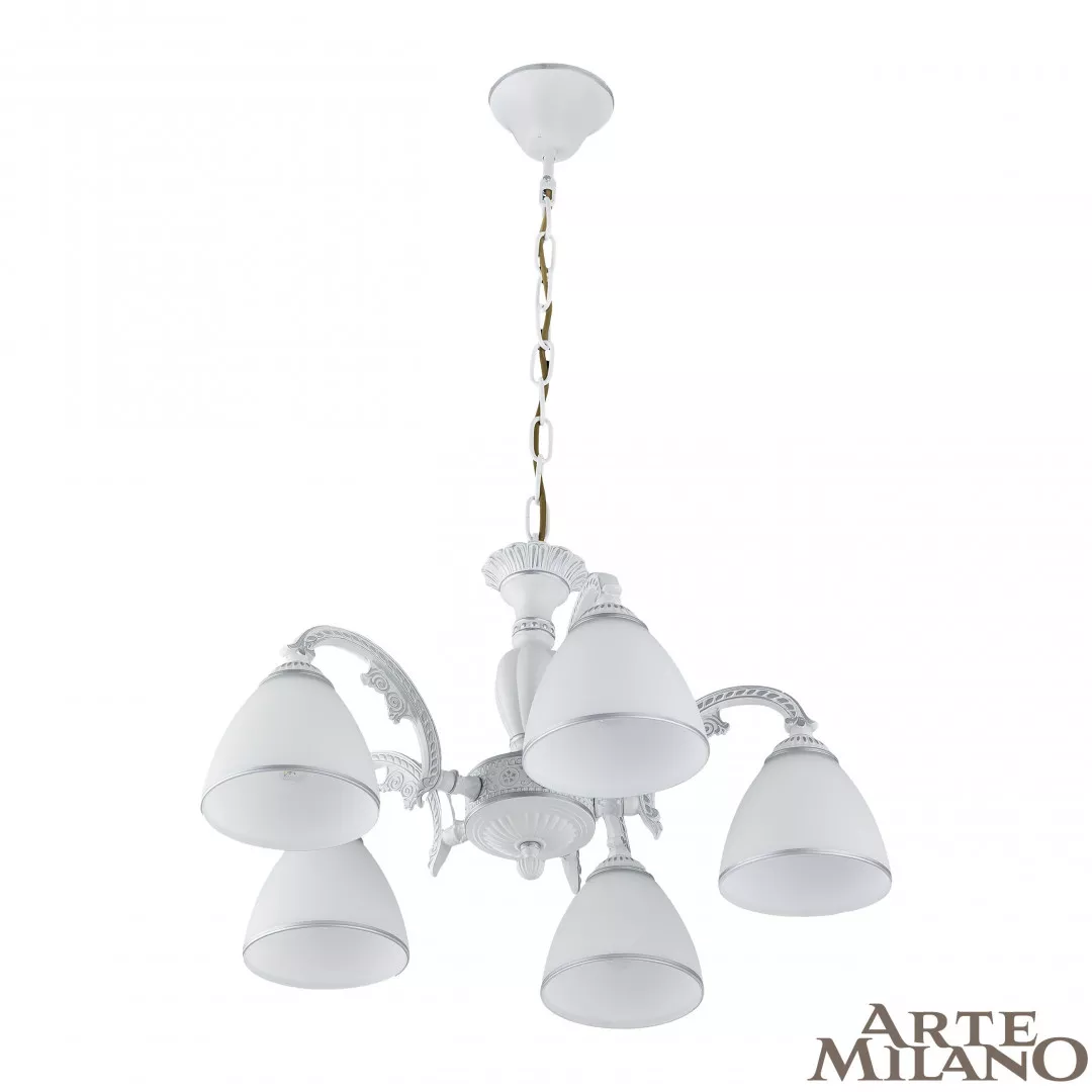 

Подвесная люстра Arte Milano 340837/5 WT+SL