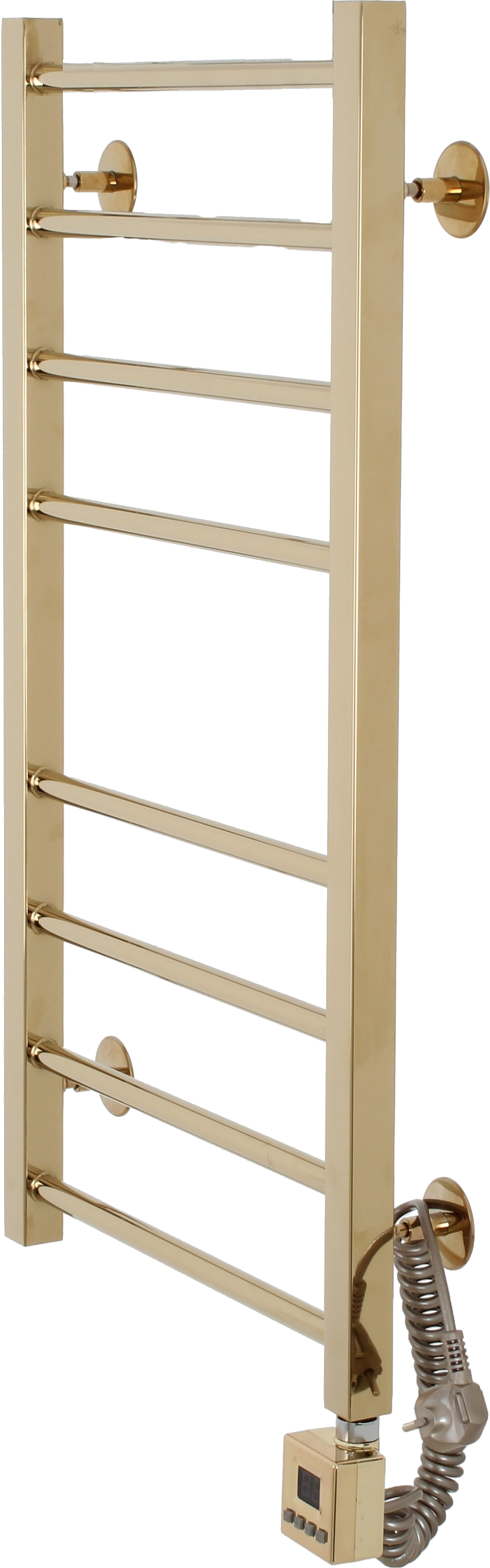 

Полотенцесушитель электрический Domoterm Квадро П8 50x80, правый, золото