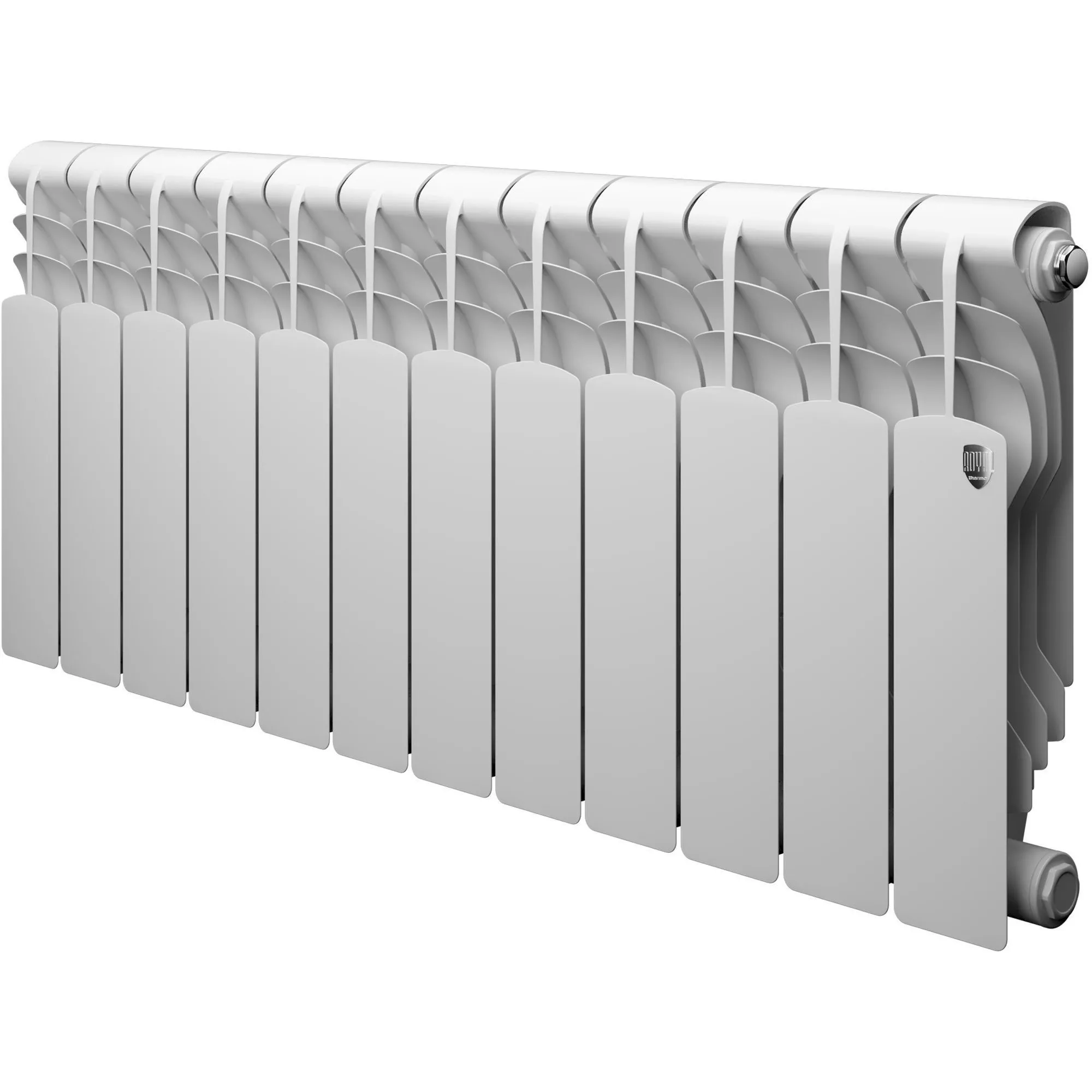 

Радиатор биметалл Royal Thermo Revolution Bimetall 350 – 12 секц.